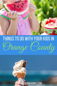 Spend time with the family and let the best things to do with your kids in Orange County help you make memories and keep your children active.