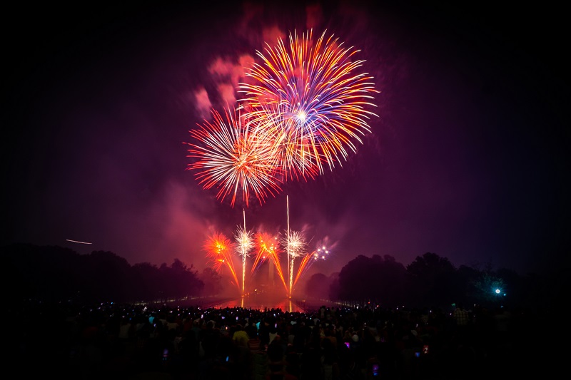 Decide on which of the places to watch fireworks in Orange County before heading out for a magical summer night filled with excitement.