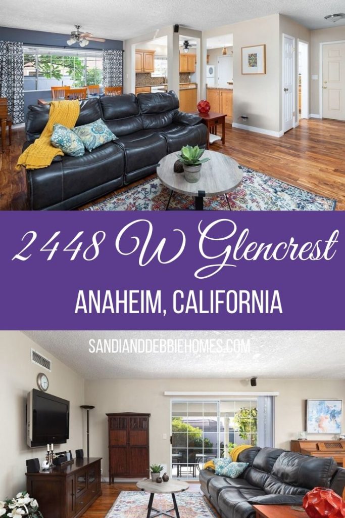 Get your start in Orange County or create a place all your own at 2448 W Glencrest Ave in Anaheim California, the magic capital of the country. 