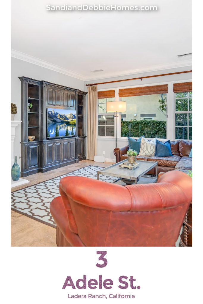 You can own a piece of one of the best parts of Orange County at 3 Adele St Ladera Ranch CA that is perfect for families.