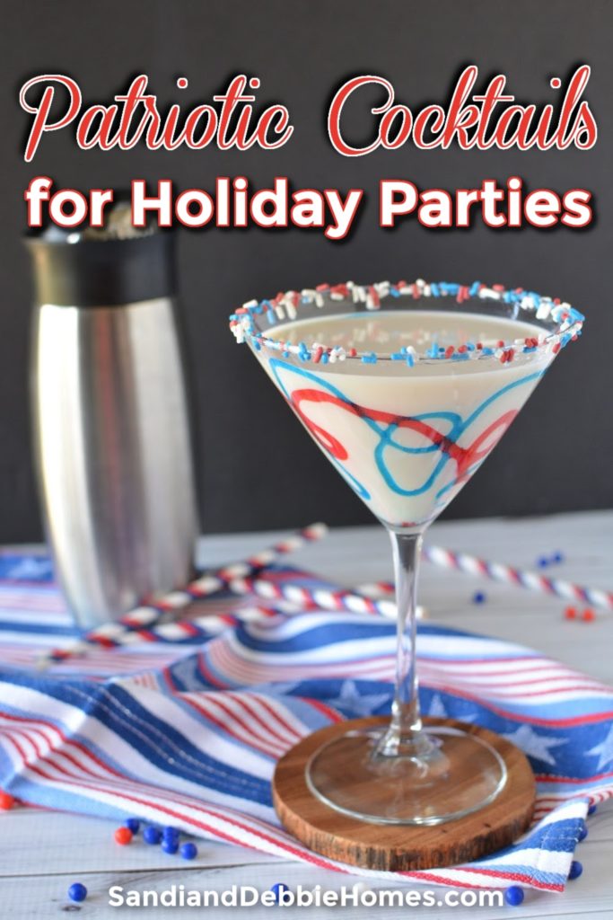 You can enjoy patriotic cocktails for holiday parties that help add another level of patriotism to the overall theme of your party.